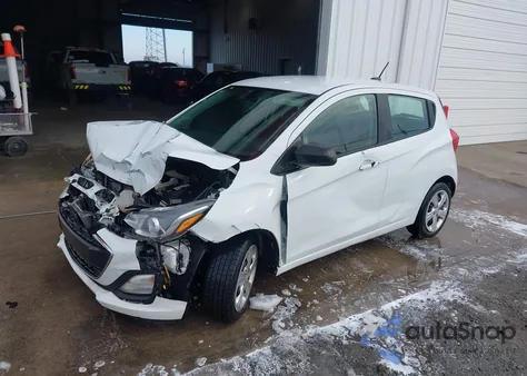 2019 Chevrolet Spark Ls Cvt из США, поврежденный, VIN KL8CB6SA9KC811290